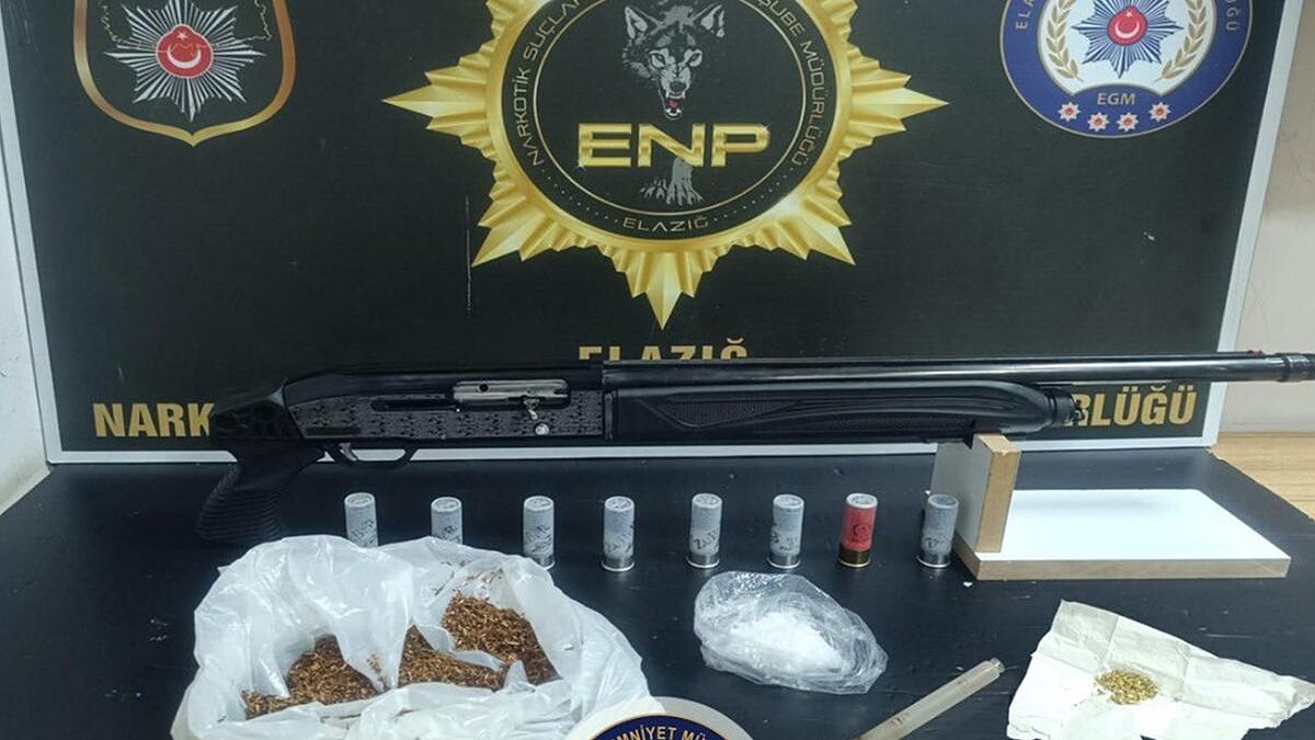 Elazığ'da asayiş operasyonu: 5 kişi tutuklandı