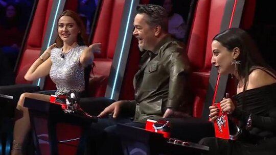 Hadise ve Melike Şahin arasındaki çekişme O Ses Türkiye'de devam ediyor