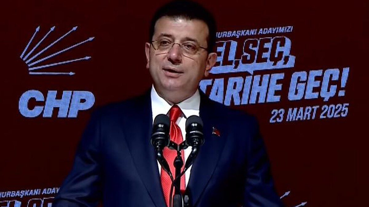 İmamoğlu: "Bu tarihi günde yola çıkıyoruz, onlara güle güle demeyi bekliyorum"