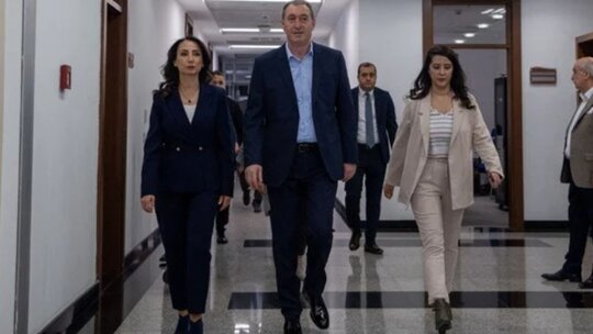 DEM Parti heyeti Cumhurbaşkanı Erdoğan ile görüşmek için başvuru yapacak