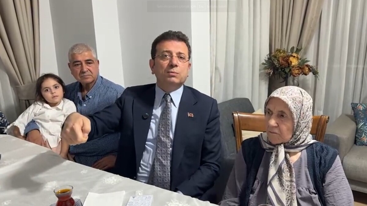 Ekrem İmamoğlu: Ben yılmam, yorulmam, koşmaya devam!