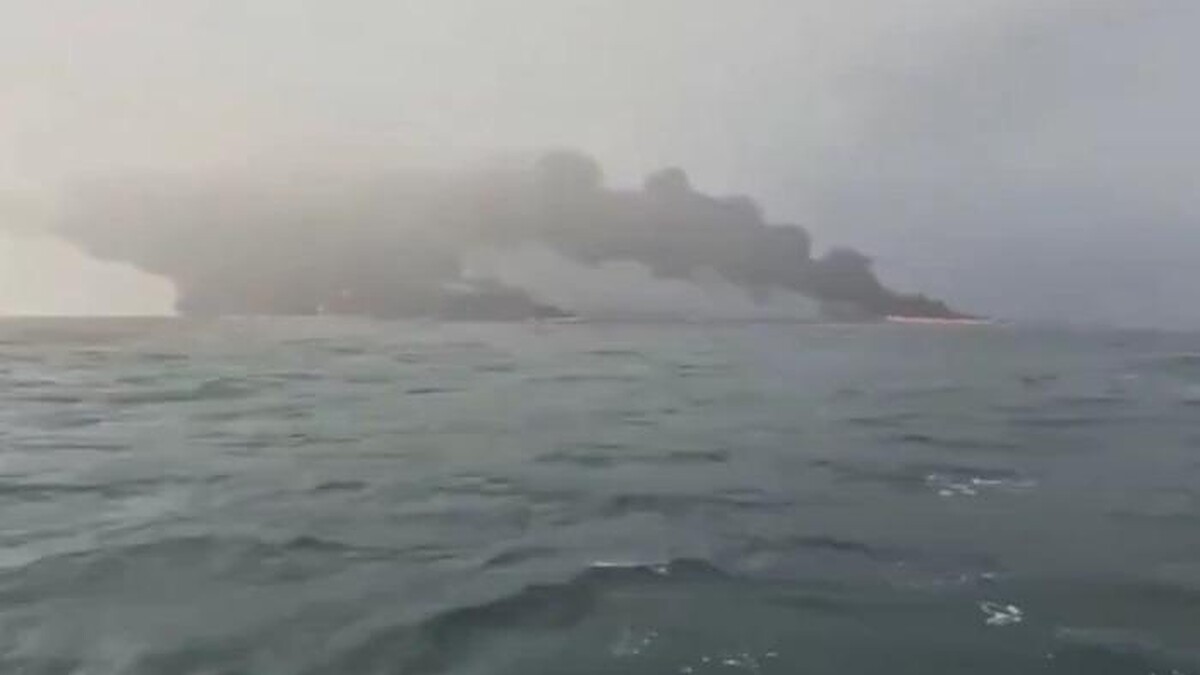 İngiltere sularında facia! Tankerle çarpışan gemi battı