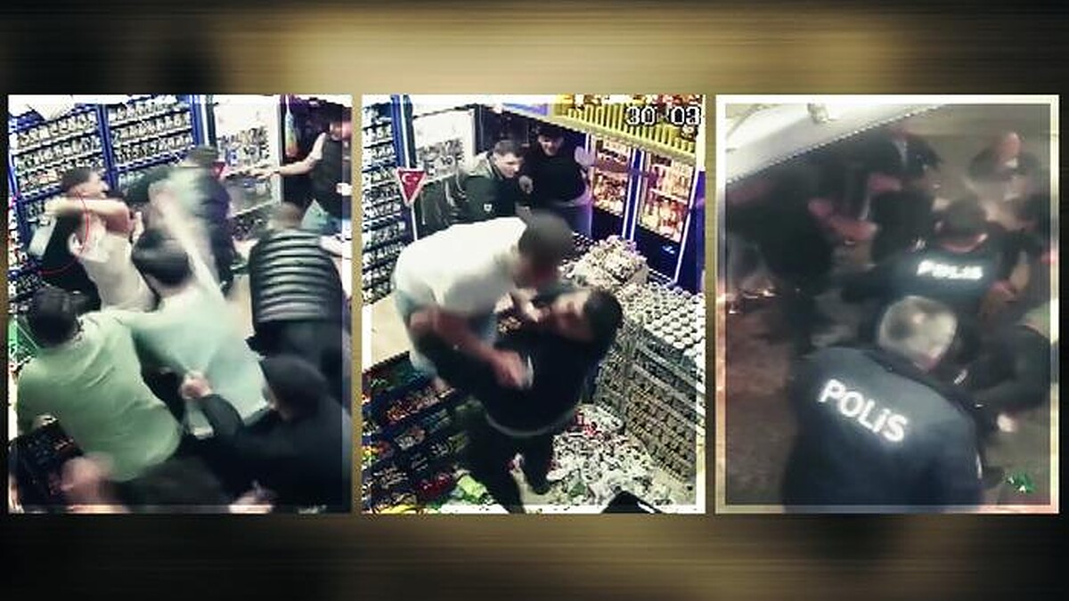 Sakarya'da tekel bayii savaş alanına döndü: Emekli polis öfkeli grubun elinden kurtulamadı