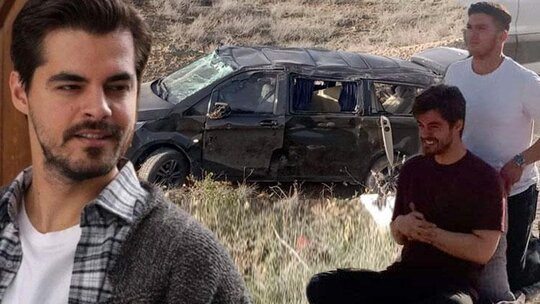 Berk Atan'ın aracı devrildi: Sağ kaburgasında 6 kırık!