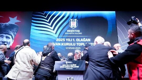 Beşiktaş Divan Kurulu'ndaki skandal olayla ilgili soruşturma başlatıldı