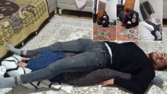 Damat ile kayınvalidenin yasak aşkı gündemde: Şoke eden görüntüler!