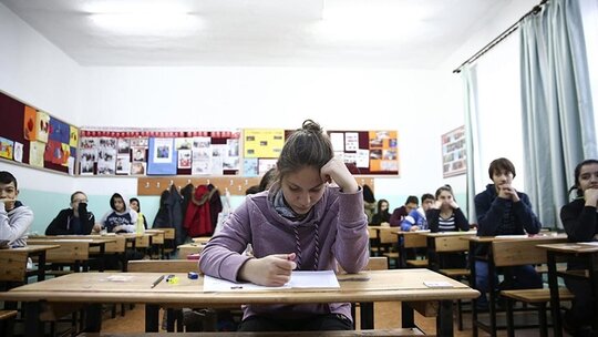 İstanbul'da yarın 38 ilçede 210 okulda gerçekleştirilecek olan İlköğretim ve...