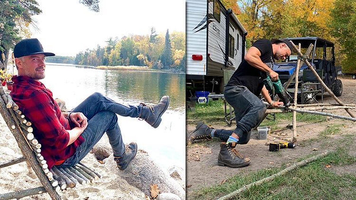 Josh Duhamel, ormanda kendi evini inşa edip mutlu bir hayat sürüyor