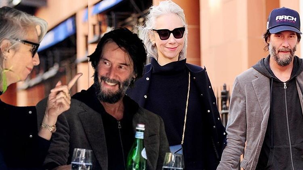 Keanu Reeves ve sevgilisi Alexandra Grant Londra'da el ele!