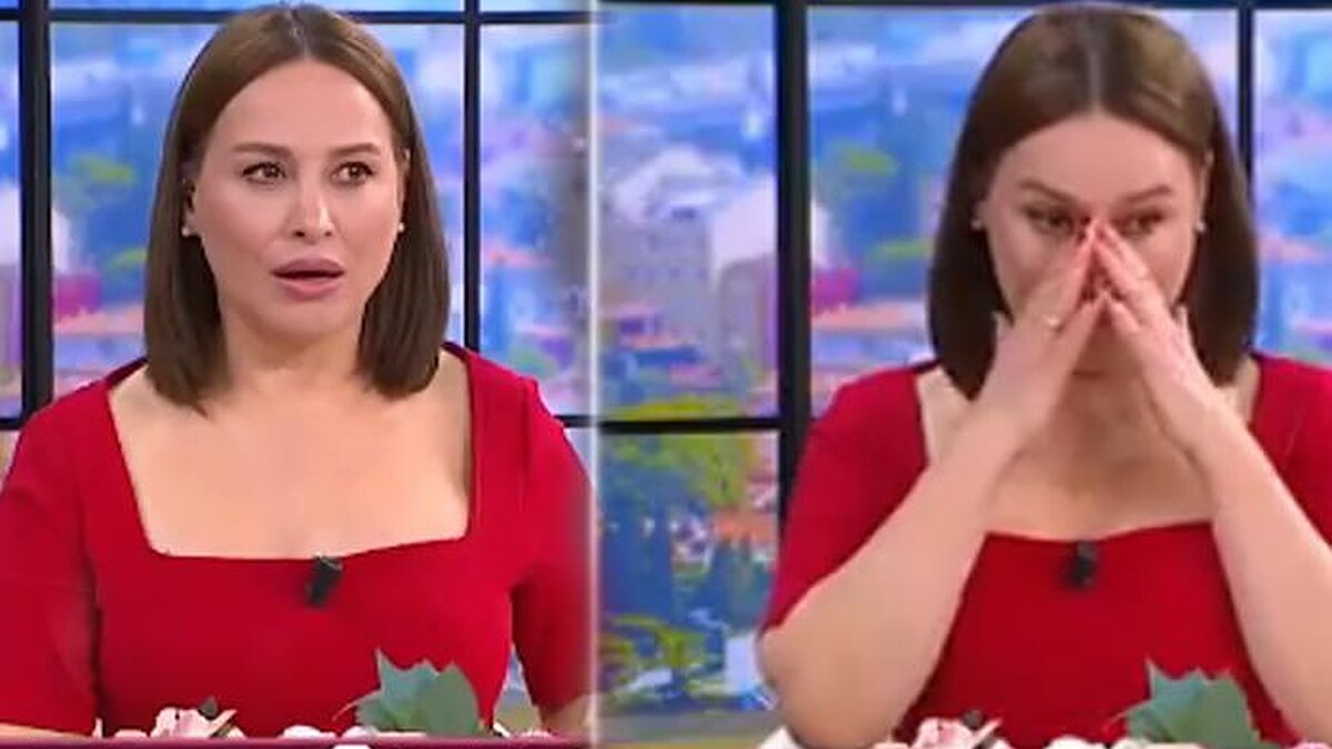 Nur Viral deprem anında ağlamaya başladı!