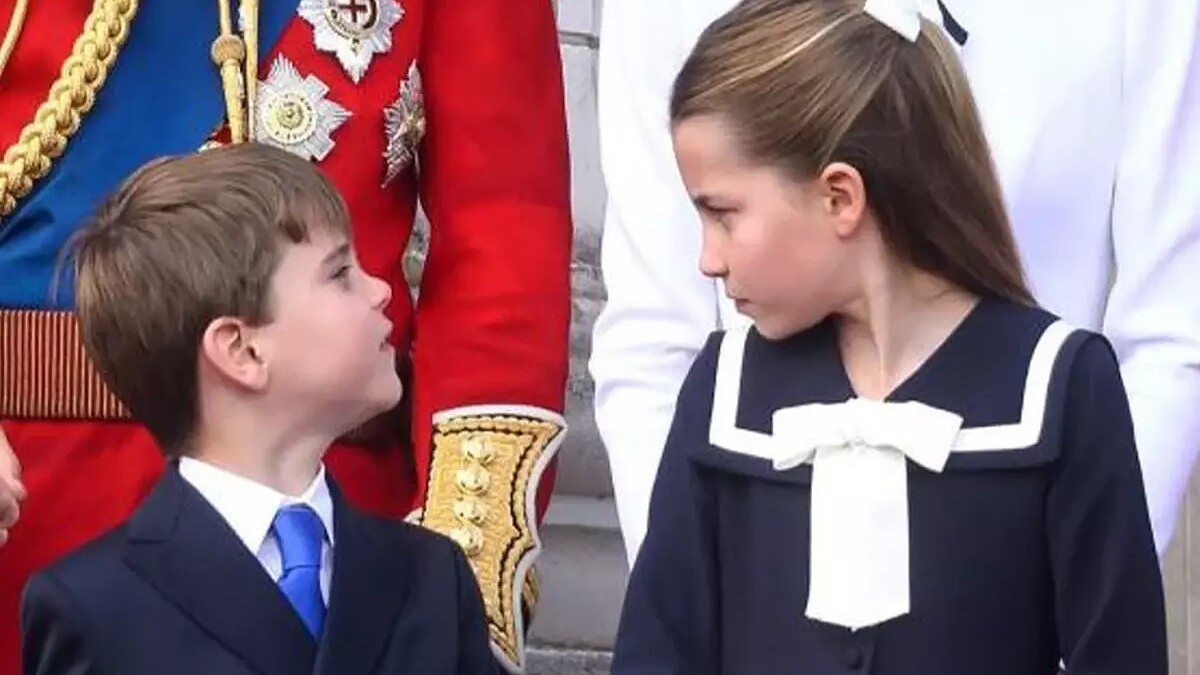 Prenses Charlotte, Prens Louis'i Geçit Töreninde Azarladı