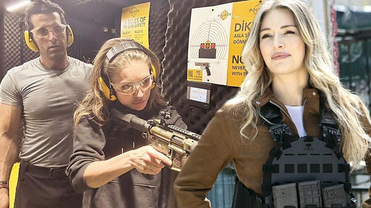 Rıza Baba'nın yeni gözdesi Yasemin Allen'a atış eğitimi! Arka Sokaklar'a renk katacak yeni karakter heyecan yarattı.