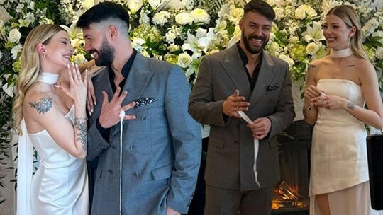 Survivor Hilmi Cem İntepe nişanlandı, mutlulukları sosyal medyada!