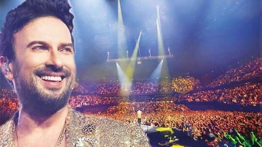 Tarkan, Rotterdam'da unutulmaz bir konser verdi
