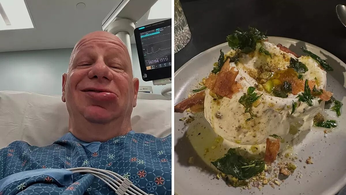 Ünlü komedyen dondurma yedikten sonra hastaneye kaldırıldı