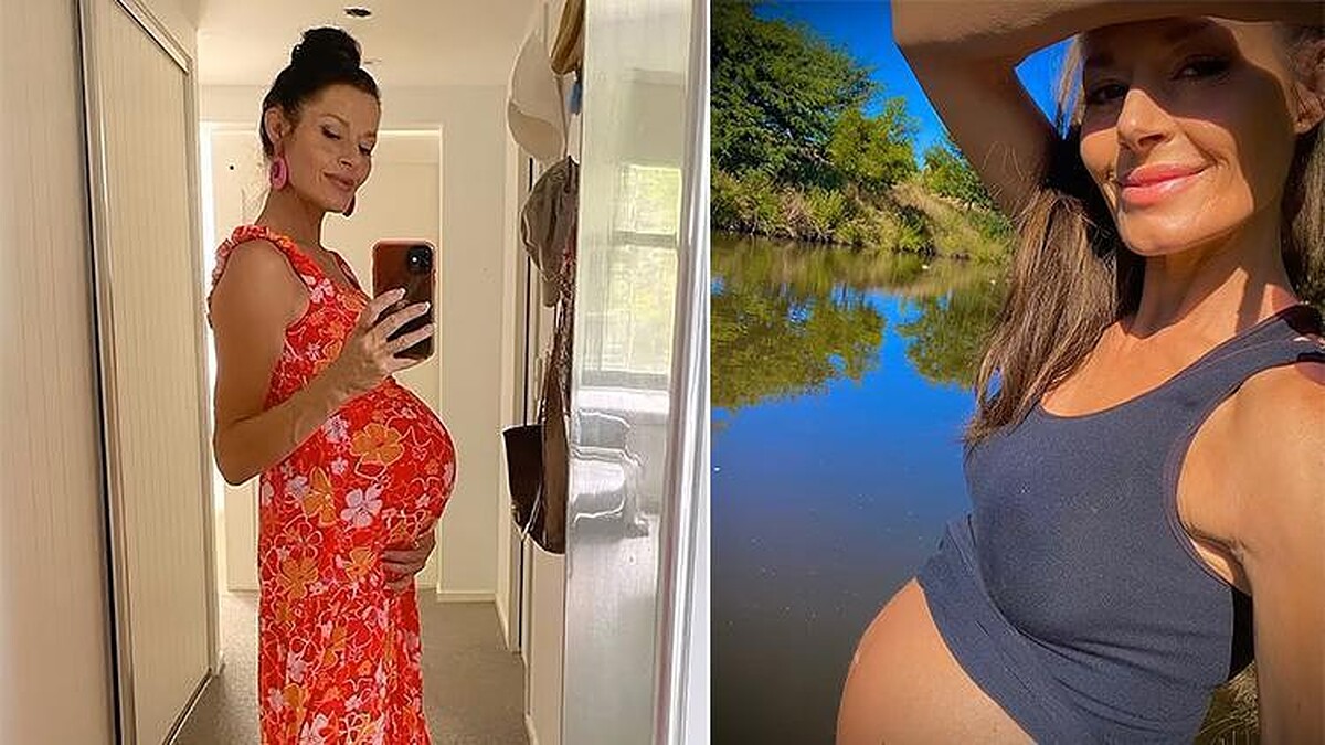 Ünlü oyuncu Madeleine West, 47 yaşında 7. kez anne oldu