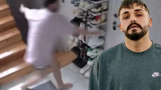 Ünlü rapçi Sefo deprem anında şort ve atletle kaçtı