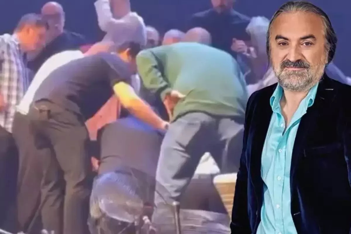 Volkan Konak'a sahnede yapılan ilk müdahale: Yaşam bulgusu yok!