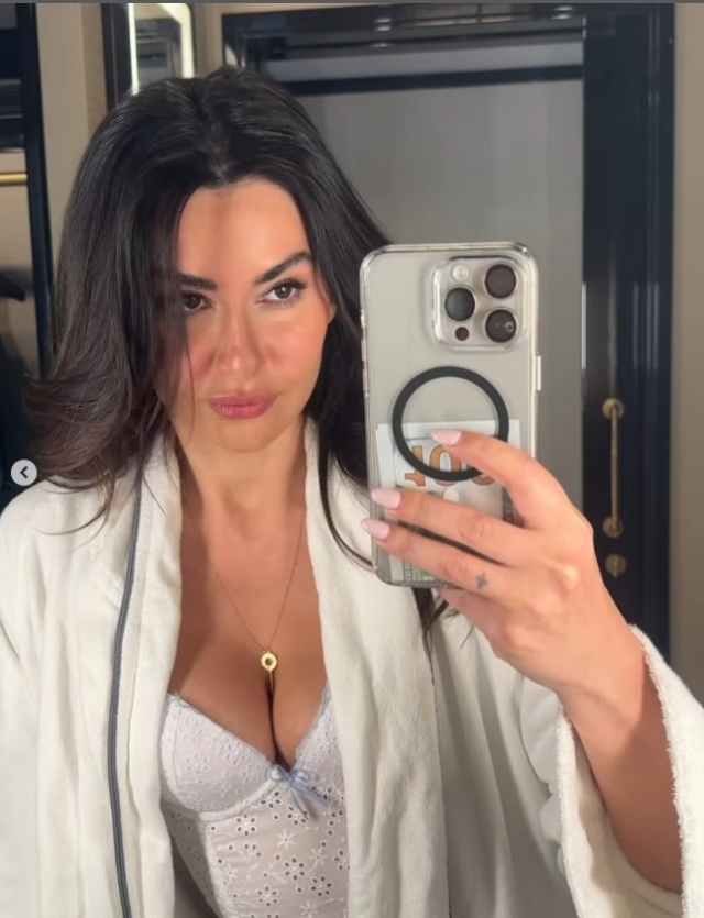 Nesrin Cevadzade'den cesur Hıdırellez pozu olay oldu
