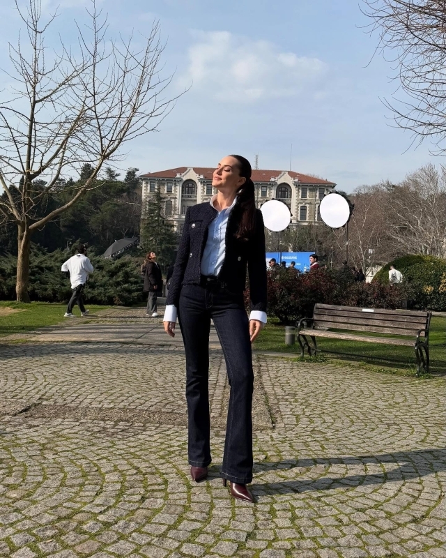 Fahriye Evcen'den duygusal paylaşım: Boğaziçi Üniversitesi'nde nostalji dolu anlar