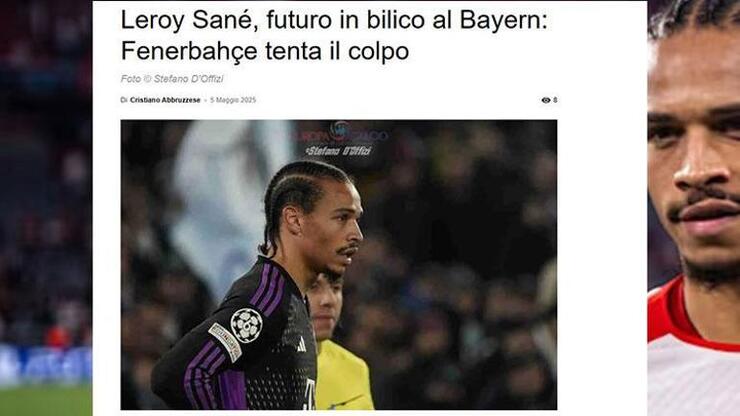 Fenerbahçe, Leroy Sane için Galatasaray'a karşı hamle yaptı!