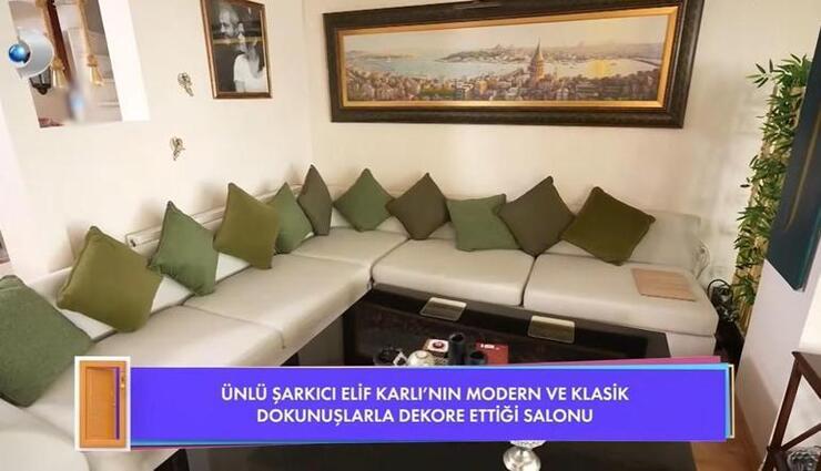 Ünlü şarkıcı Elif Karlı'nın 4 katlı yazlık evi göz kamaştırıyor