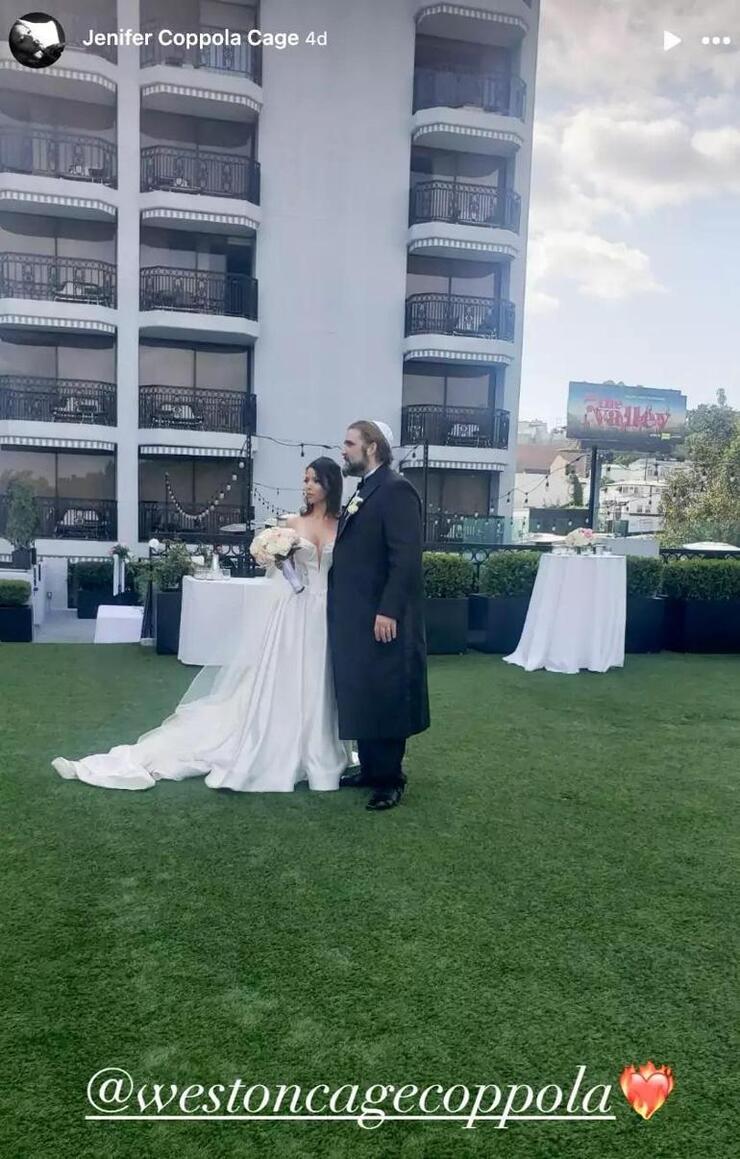 Nicolas Cage'in oğlu Weston Cage, 4. kez evlendi!