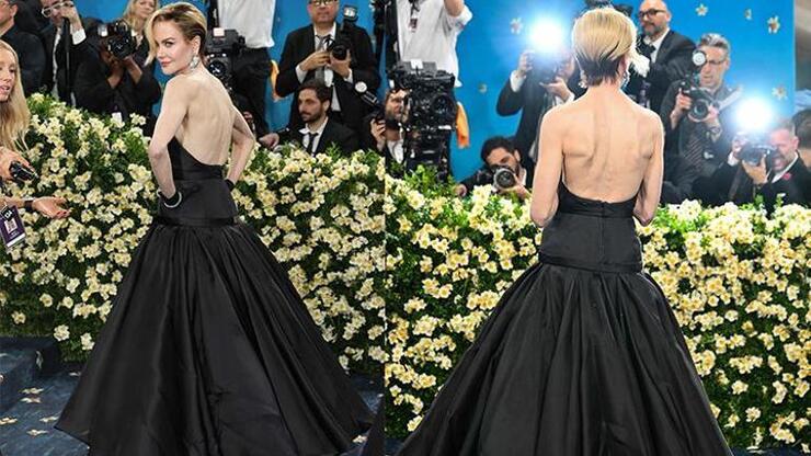 Nicole Kidman, Met Gala'da saçlarını kestirerek geceye damga vurdu!