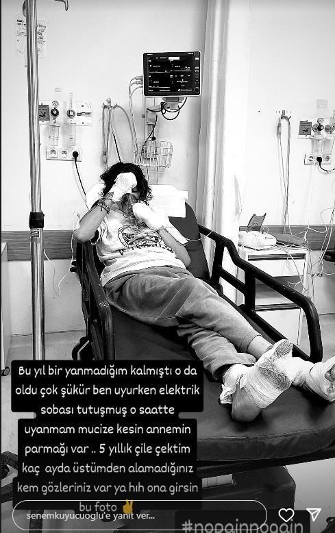 Eski Türkiye Güzeli yangın faciasından kıl payı kurtuldu! Korkutan paylaşımı...