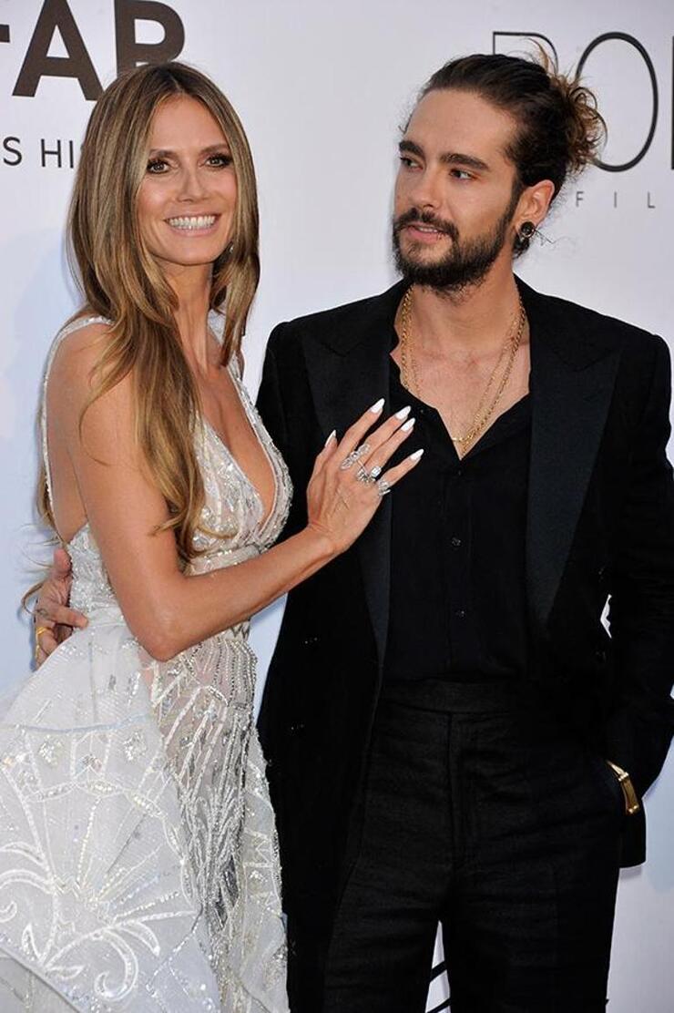 Heidi Klum ve Tom Kaulitz'un Aşk Dolu Görüntüleri Cannes'da!