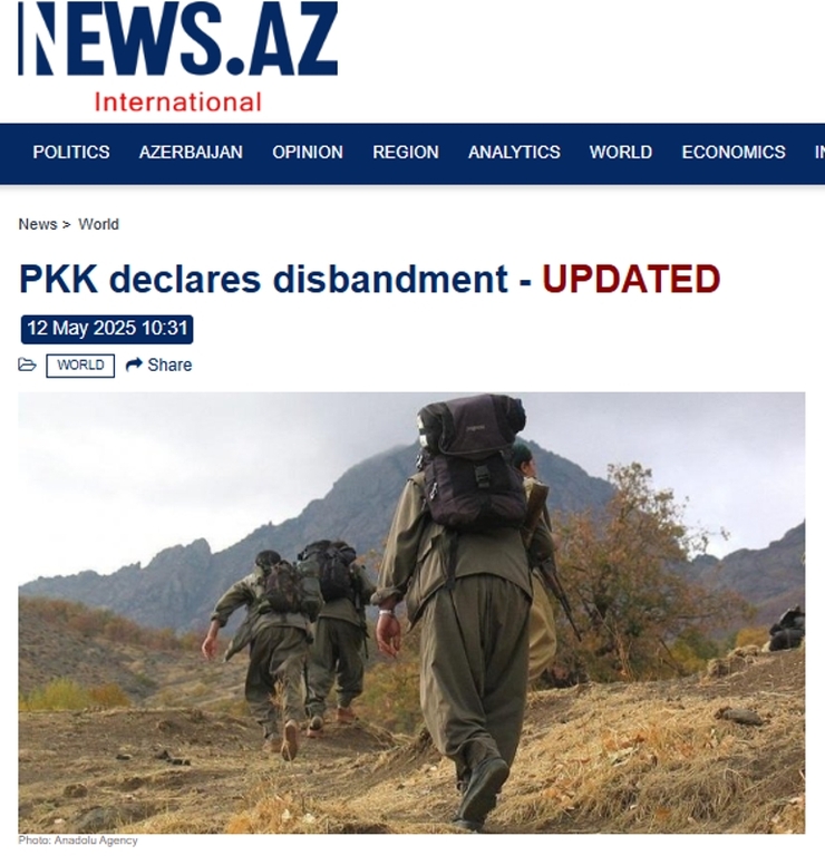 PKK'nın fesih kararı dünya basınında: Barış süreci için umut verici adım