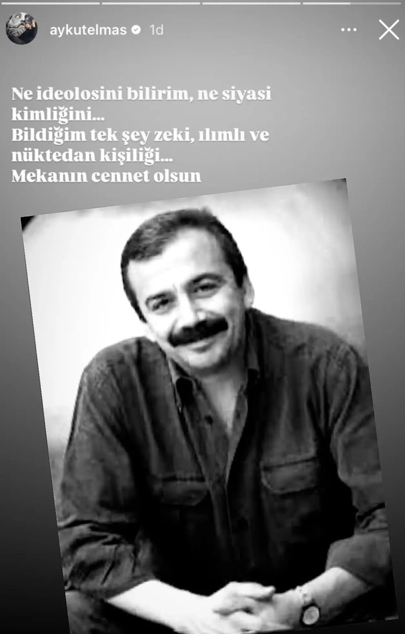 Aykut Elmas, Sırrı Süreyya Önder paylaşımıyla tepki topladı ve sosyal medya hesabını kapattı