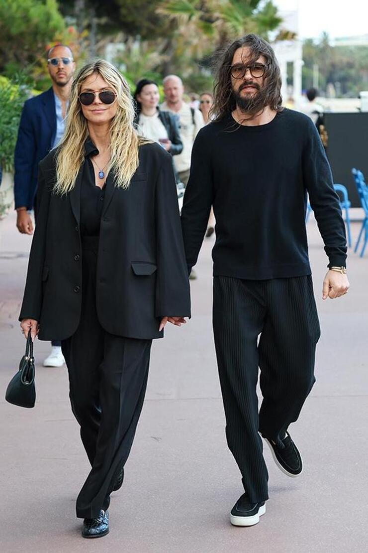 Heidi Klum ve Tom Kaulitz'un Aşk Dolu Görüntüleri Cannes'da!