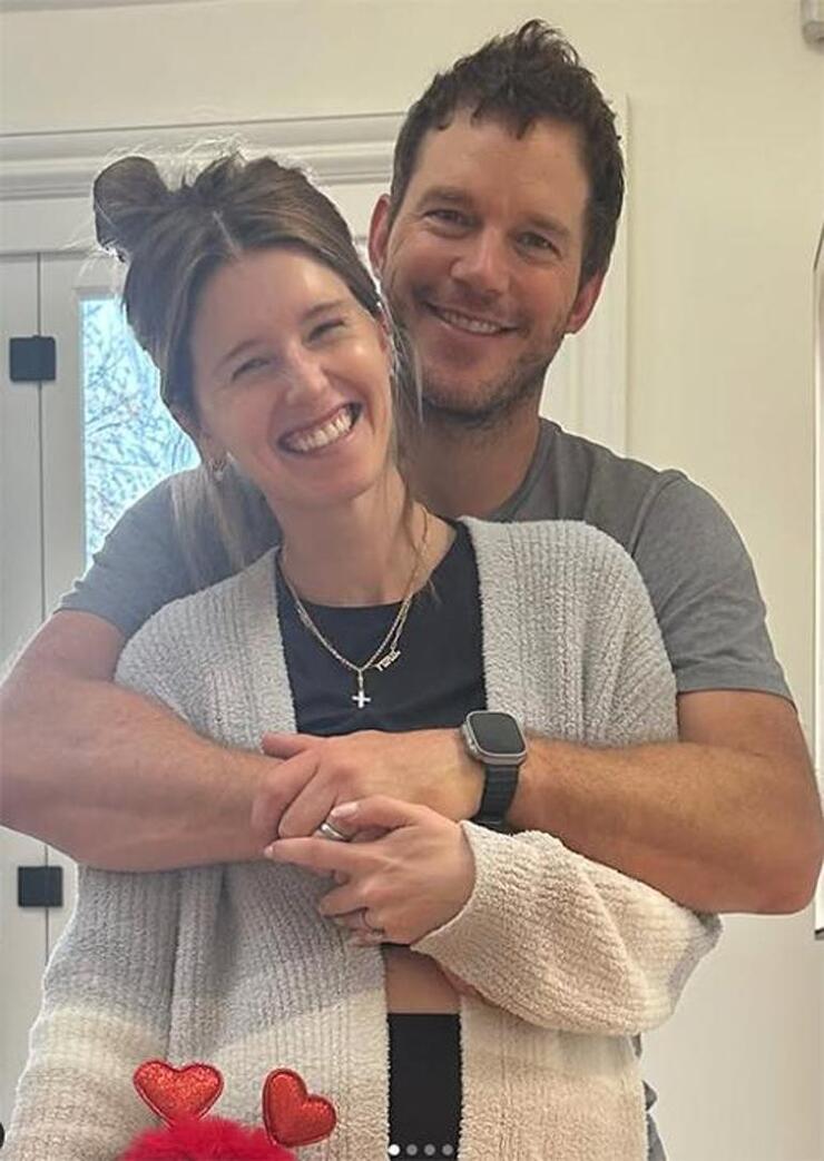 Katherine Schwarzenegger ve Chris Pratt, altı aylık oğulları Ford Fitzgerald'ın mutluluğunu paylaştı