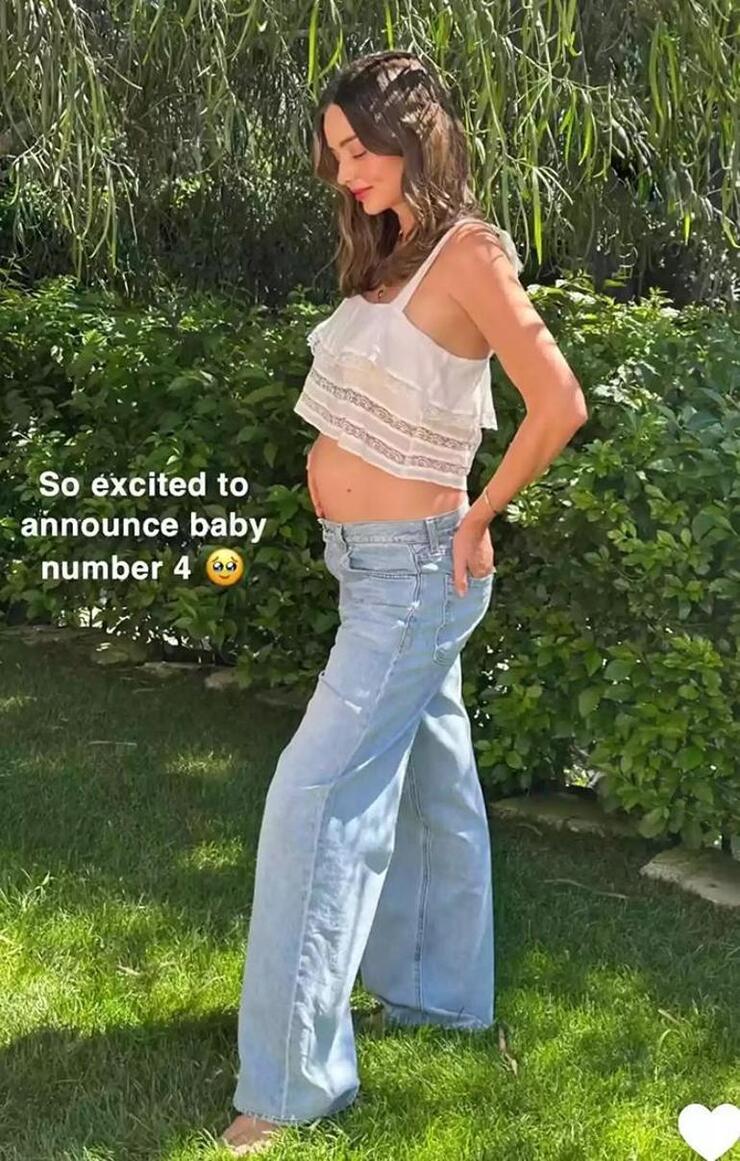 Miranda Kerr, Met Gala'da ailesine odaklandı!