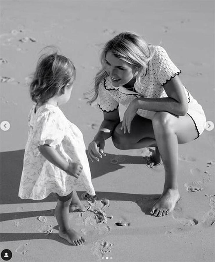 Lady Kitty Spencer, gizlice doğurduğu kızının 2. yaşını kutladı