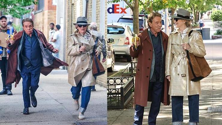 70’lik aşıklar Meryl Streep ve Martin Short New York sokaklarında öpüşürken görüntülendi!
