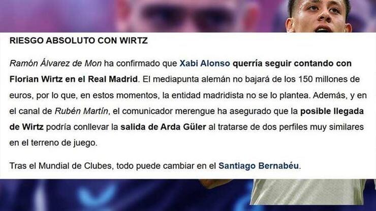 Arda Güler'in geleceği belirsizleşti: Real Madrid'de transfer tehlikesi!