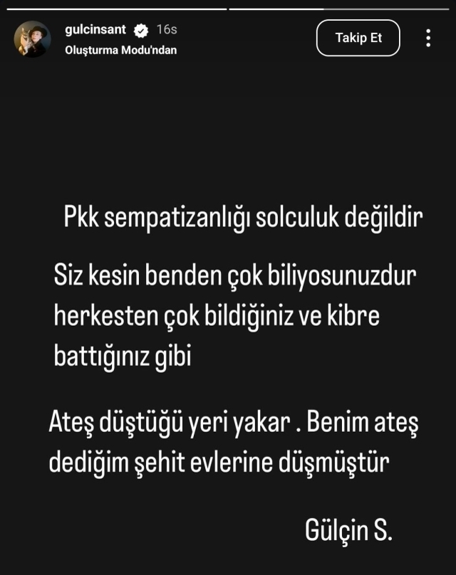 Gülçin Santırcıoğlu'nun PKK açıklaması olay oldu: Konuş ablam konuş