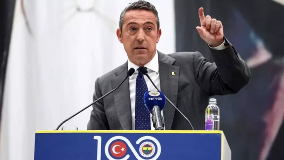 Fenerbahçe Başkanı Ali Koç, TRT Spor'da yaptığı açıklamada muhalefetin...