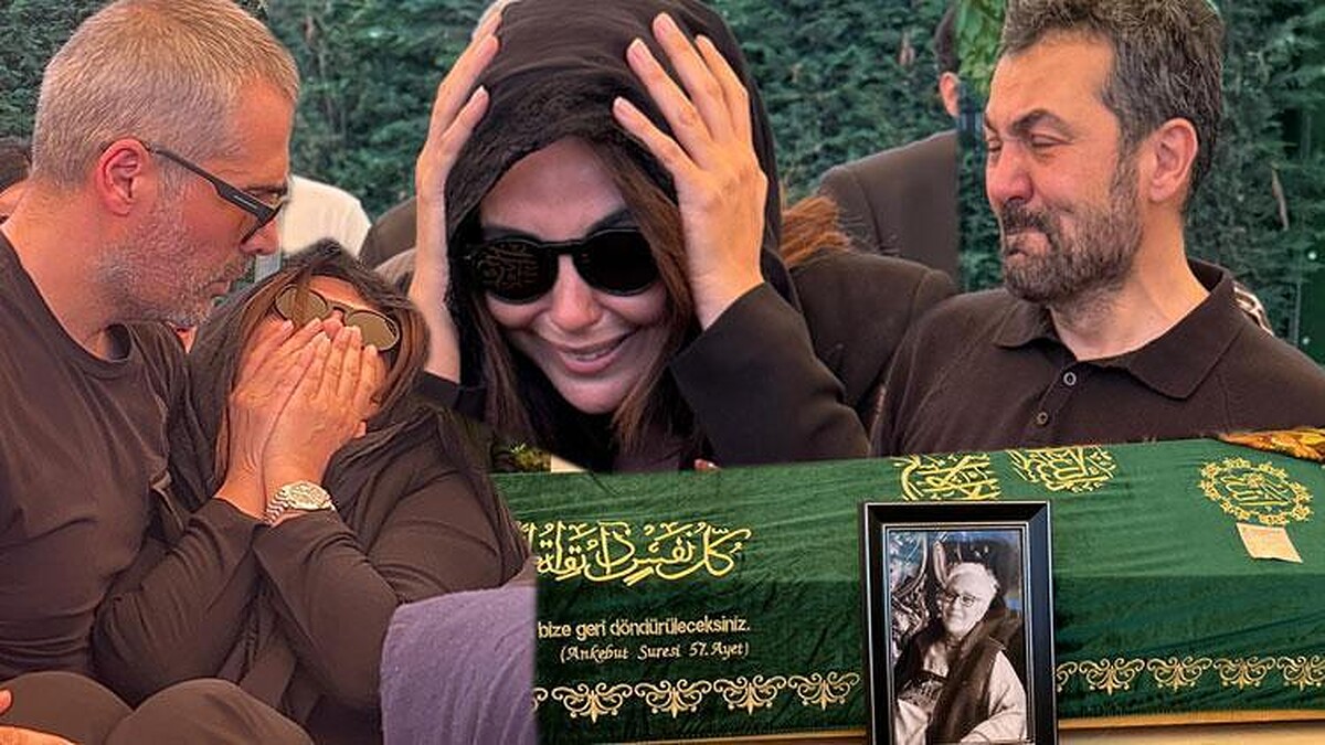 Aslı Hünel'in annesi için düzenlenen cenaze töreninde baygınlık geçirdi!