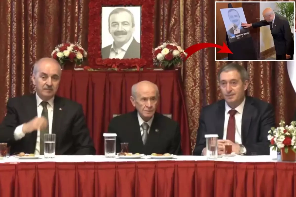 MHP Genel Başkanı Devlet Bahçeli, uzun bir aradan sonra TBMM'ye geldi....