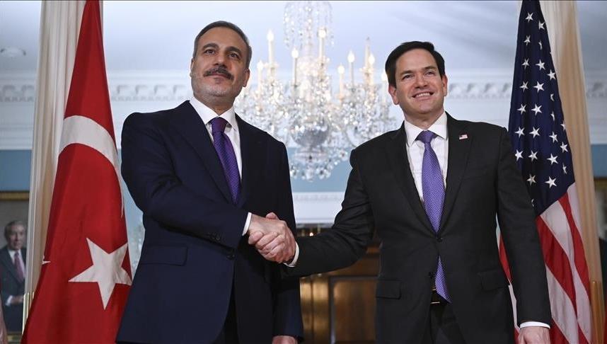 Dışişleri Bakanı Fidan, ABD'li mevkidaşı Rubio ile Suriye ve Gazze konularını görüştü