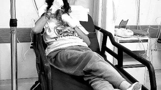 Eski Türkiye Güzeli yangın faciasından kıl payı kurtuldu! Korkutan paylaşımı...