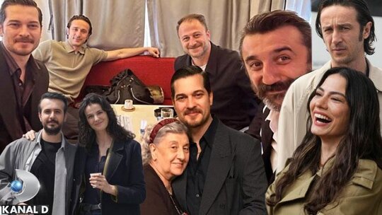 Başrol oyuncularının setteki doğal halleri ve samimiyeti, Eşref Rüya ekibinin...