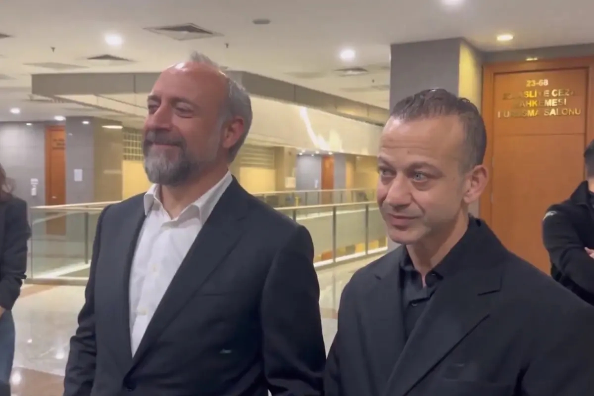 Halit Ergenç ve Rıza Kocaoğlu yalan tanıklık iddiasıyla hakim karşısında