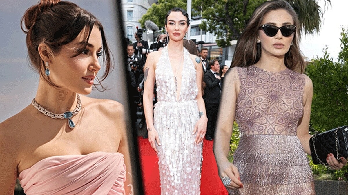 Hande Erçel, Birce Akalay ve Damla Sönmez Cannes Film Festivali'nde!