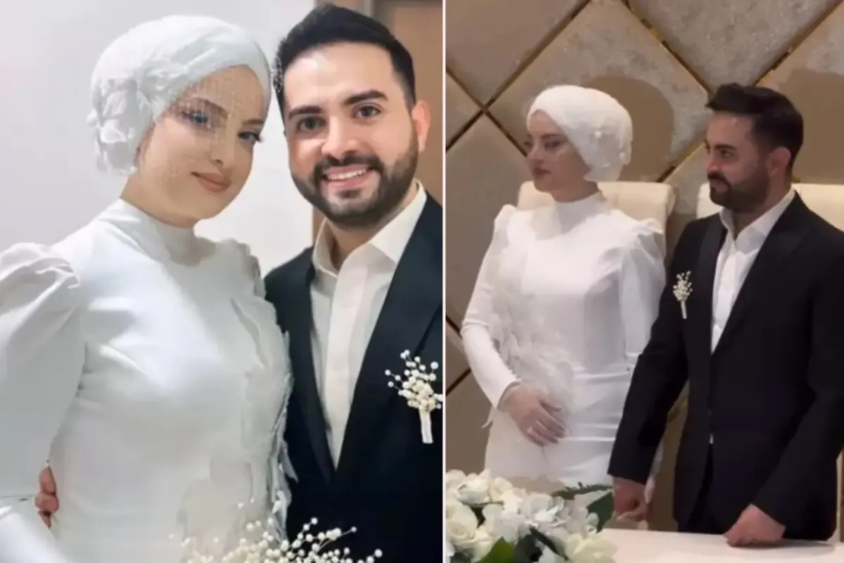 Kadir Ezildi ve Gamze Türkmen evlendi, mutluluğa adım attılar