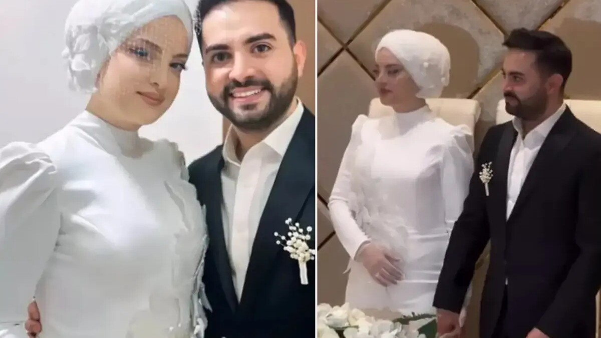 Kadir Ezildi ve Gamze Türkmen evlendi, mutluluğa adım attılar