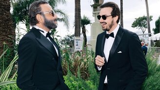 Kerem Alışık ve oğlu Sadri Cannes Film Festivali'nde!
